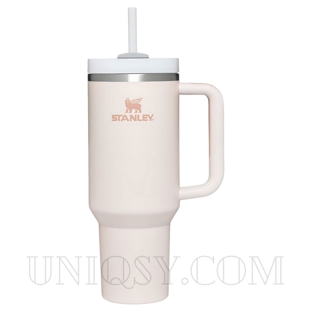 Stanley 40 OZ Rose Quartz Quencher Flowstate Tumbler Cup